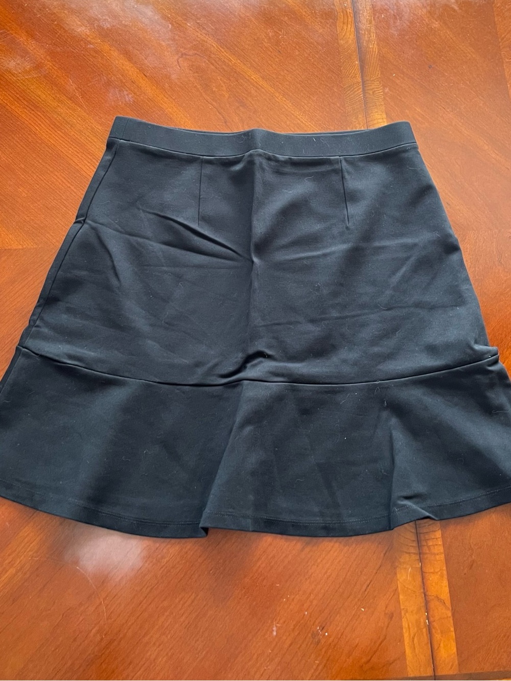 Loft Black Midi Skirt